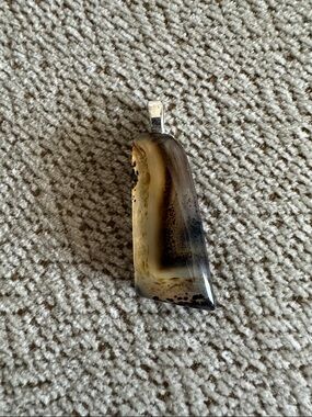 Montana agate necklace pendant